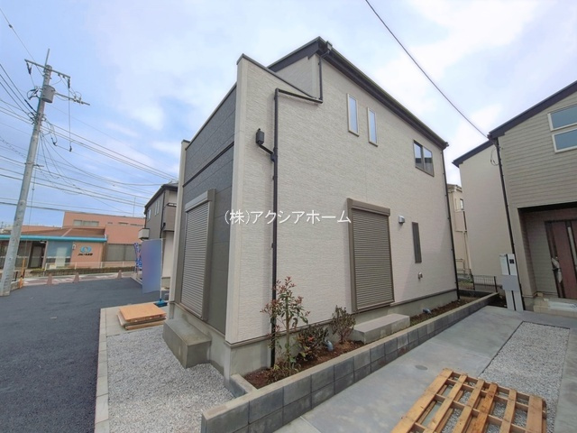所沢市久米・全4棟　新築一戸建　2号棟　～全室2面採光～の外観|2026年4月24日撮影