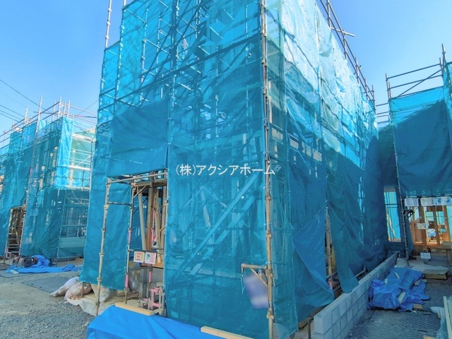 所沢市久米・全4棟　新築一戸建　2号棟　～全室2面採光～の前面道路含む現地写真|現地写真（2026年1月5日撮影）