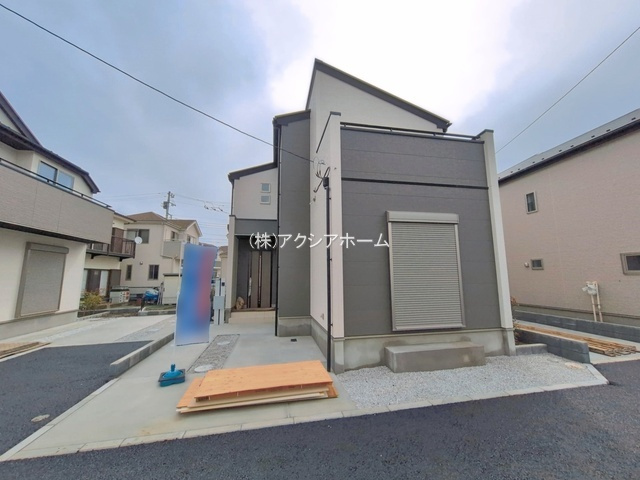 所沢市久米・全4棟　新築一戸建　2号棟　～全室2面採光～の外観|2026年4月24日撮影