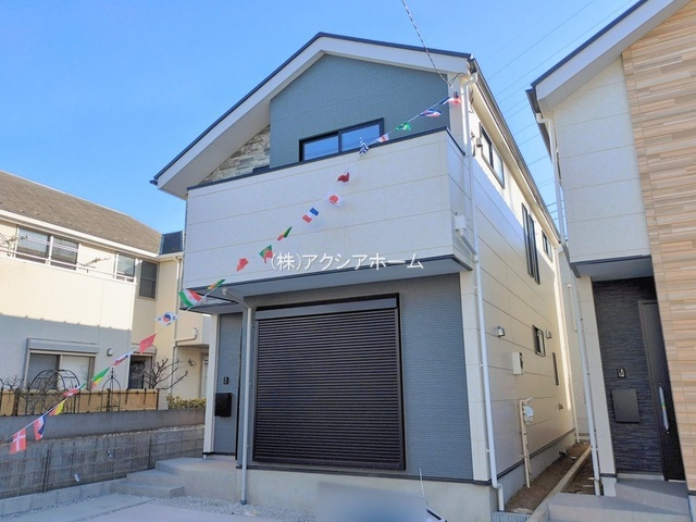 所沢市上新井4丁目・全2棟　新築一戸建　1号棟の外観|2026年2月19日撮影