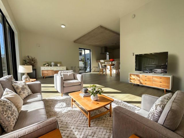 所沢市小手指南3丁目・全1棟　新築一戸建　～LDK23帖～の前面道路含む現地写真|現地写真（2025年11月6日撮影）