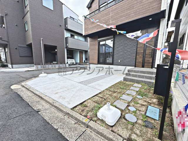所沢市北所沢町・全2棟　新築一戸建　1号棟　～LDK20帖～の駐車場|カースペース並列2台