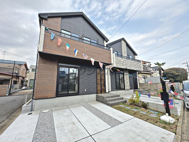 所沢市北所沢町・全2棟　新築一戸建　1号棟　～LDK20帖～の外観