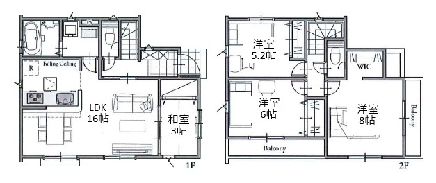 東村山市富士見町3丁目・全1棟　新築一戸建　～角地～