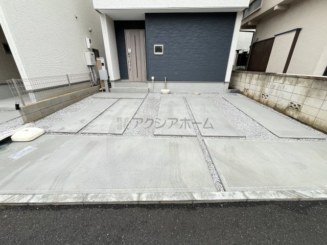 所沢市けやき台1丁目・全2棟　新築一戸建　1号棟の駐車場|カースペース2台分