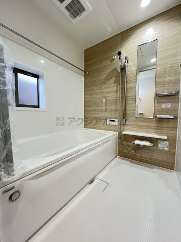 所沢市けやき台1丁目・全2棟　新築一戸建　1号棟の浴室|1坪タイプのユニットバス