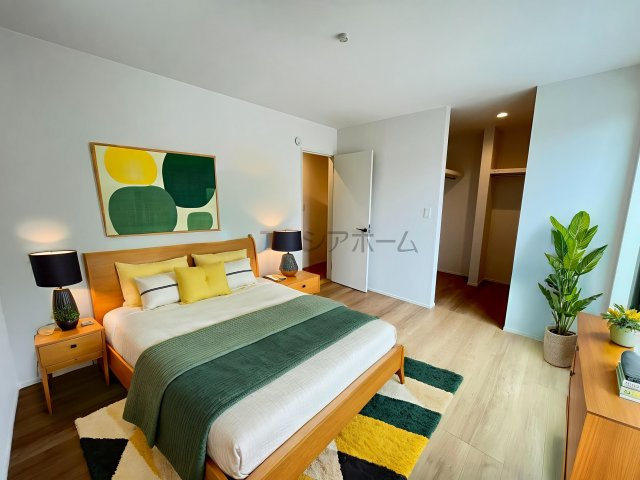 所沢市けやき台1丁目・全2棟　新築一戸建　1号棟の寝室|洋室7帖（家具はCG画像での表示になります）