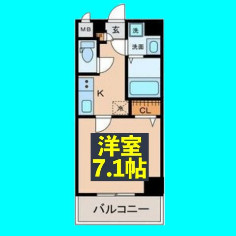 Z・R名駅の間取り