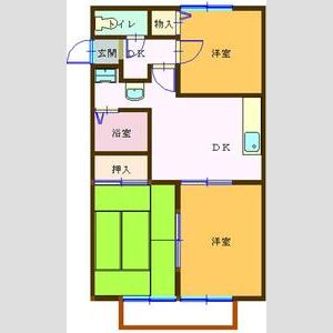 ハイツナカノの間取り
