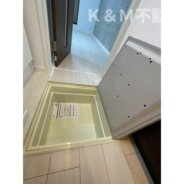 エクセラン北小金の玄関|ゆったりとした玄関です