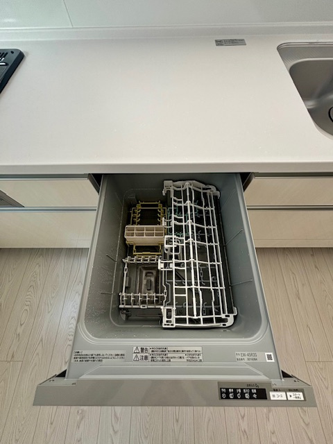 大刀洗町大字山隈  4期  1号棟のキッチン|食洗器で楽々後片付け♪
