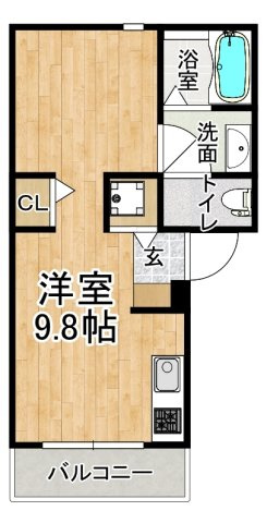 グランデ石屋川３の間取り