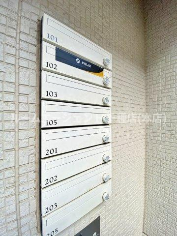 ヴィラ新福寺のエントランス