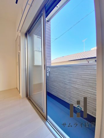 ウイング志賀のバルコニー