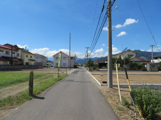 東邦ピュアコート中之条Ⅲ　5号地|南側前面道路・東側より撮影
09/06 09:50