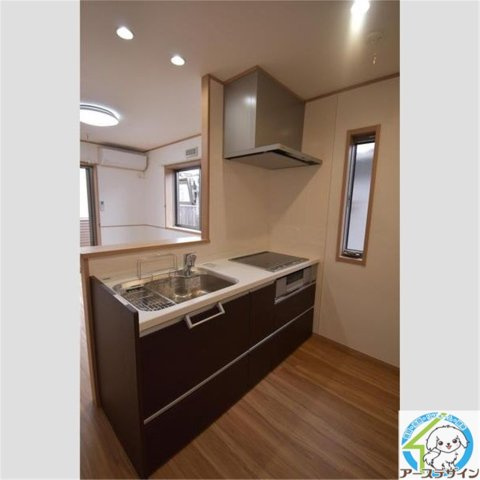 サインポスト東人丸のキッチン|パース写真