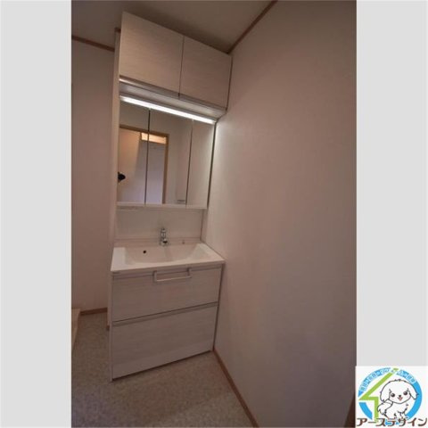 サインポスト東人丸の洗面所|パース写真