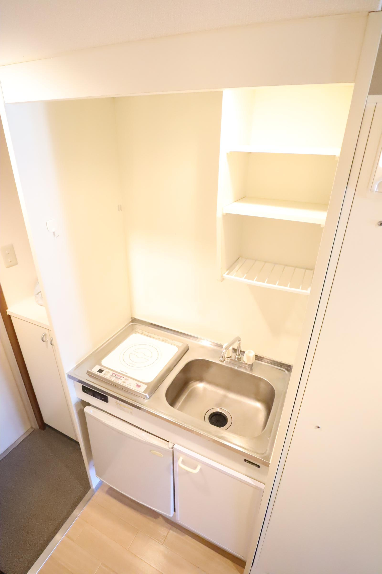 大阪市都島区都島北通２丁目の賃貸マンションのキッチン