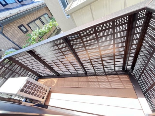 D-ROOM盛岡みたけのバルコニー