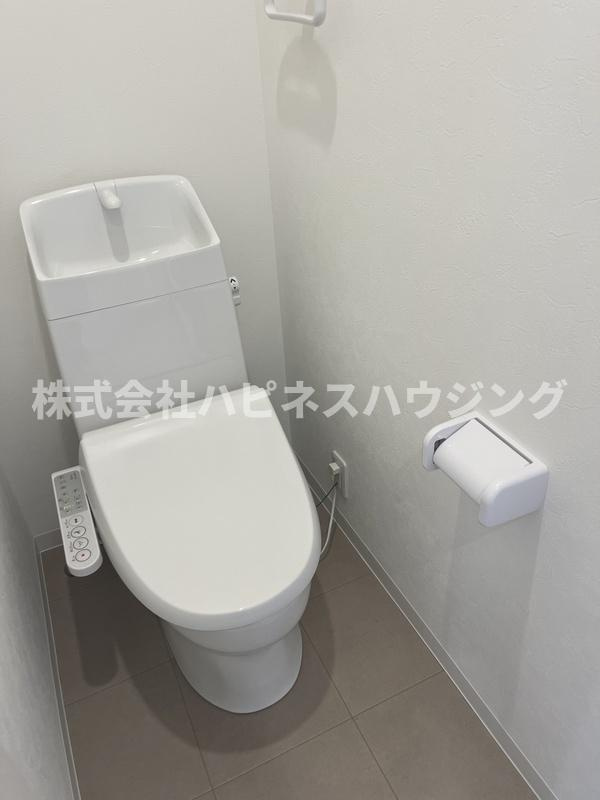 Maison Claire南柏のトイレ|温水洗浄便座付き