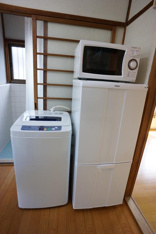 洗濯機・冷蔵庫・電子レンジ設置