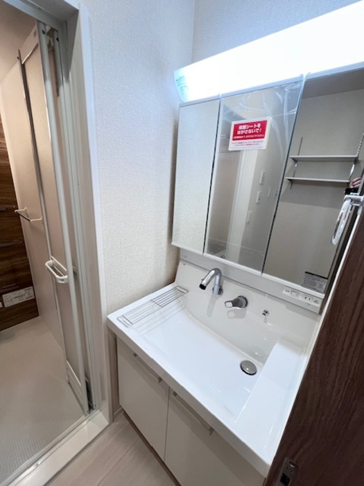 D-ROOM盛岡みたけの洗面所