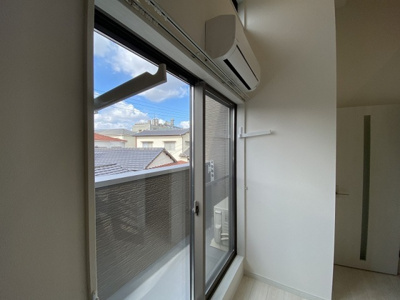 【バルコニー】 | クワトロ・ヴィラ竹下 | 日当たりの良いバルコニーです！