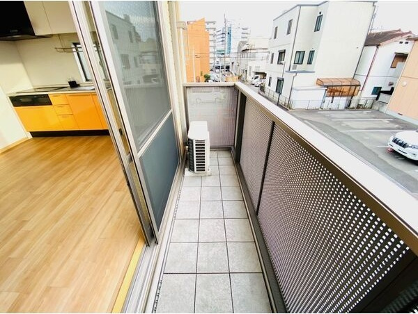 エントピアヤダⅢのバルコニー