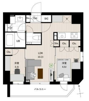 台東区小島１丁目の賃貸マンション