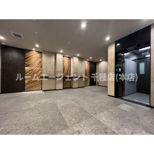 オープンレジデンシア名古屋センタープレイスのエントランス