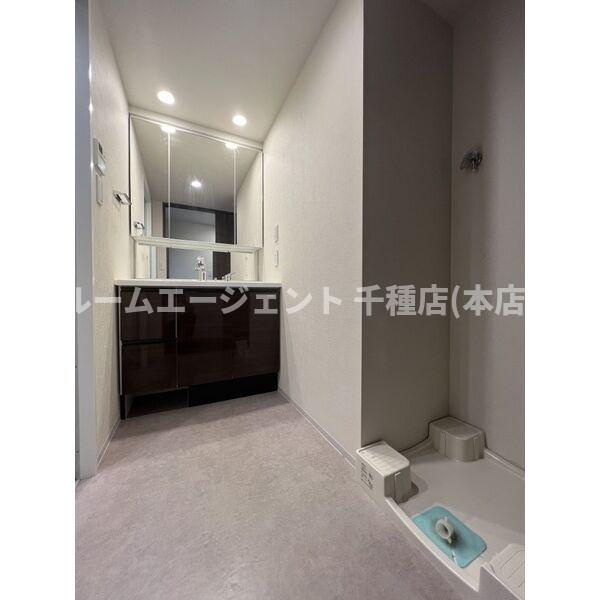 オープンレジデンシア名古屋センタープレイスの洗面所