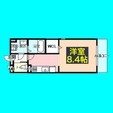 カーサタチバナの間取り
