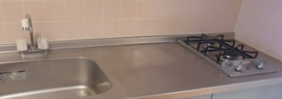 【キッチン】 | クレスト高円寺 | 2口ガスコンロ。