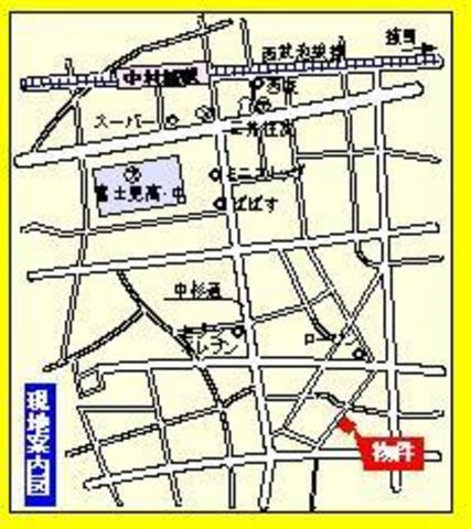 ＫＵハイムⅡの地図|★現地案内図★
