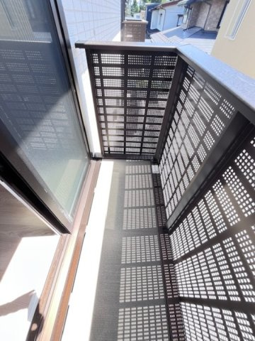 D-ROOM盛岡みたけのバルコニー