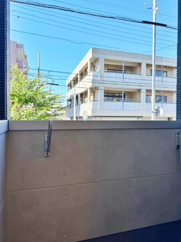 グランメゾン桜のバルコニー