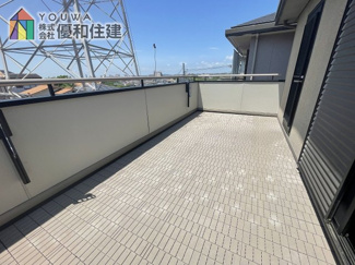 【バルコニー】 | 中古戸建　神戸市垂水区舞子坂４丁目