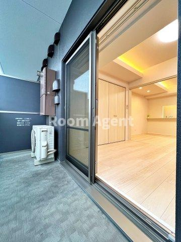 グランルクレ新栄イーストのバルコニー