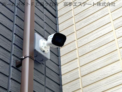 【セキュリティ】 | パサログランデ鳳西町 | 防犯カメラ