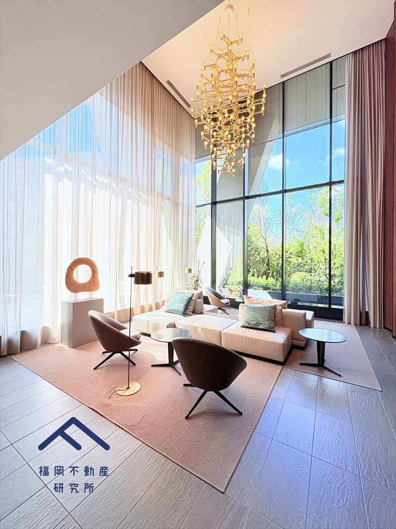 アイランドシティオーシャン＆フォレストタワーレジデンスEASTのエントランス