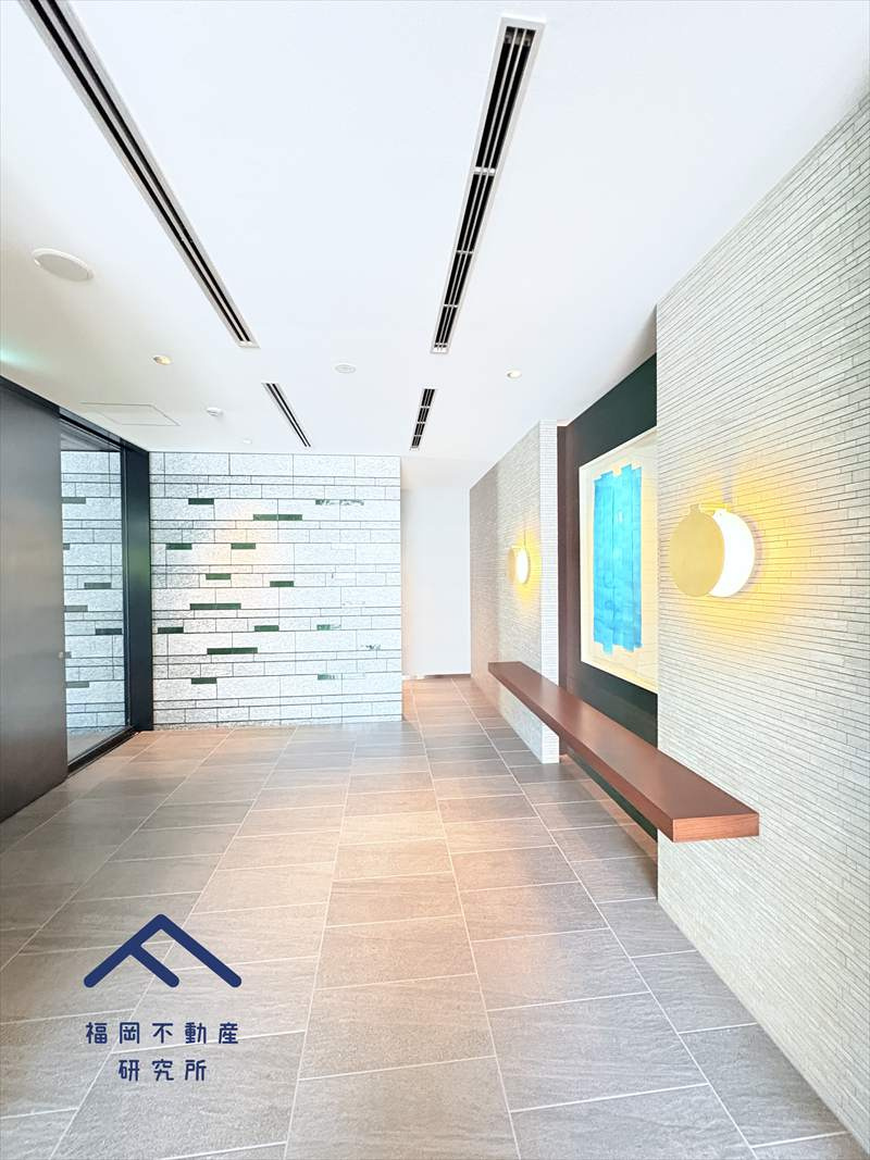 アイランドシティオーシャン＆フォレストタワーレジデンスEASTのエントランス