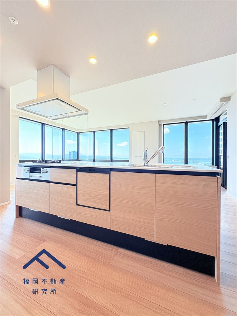 アイランドシティオーシャン＆フォレストタワーレジデンスEASTのキッチン