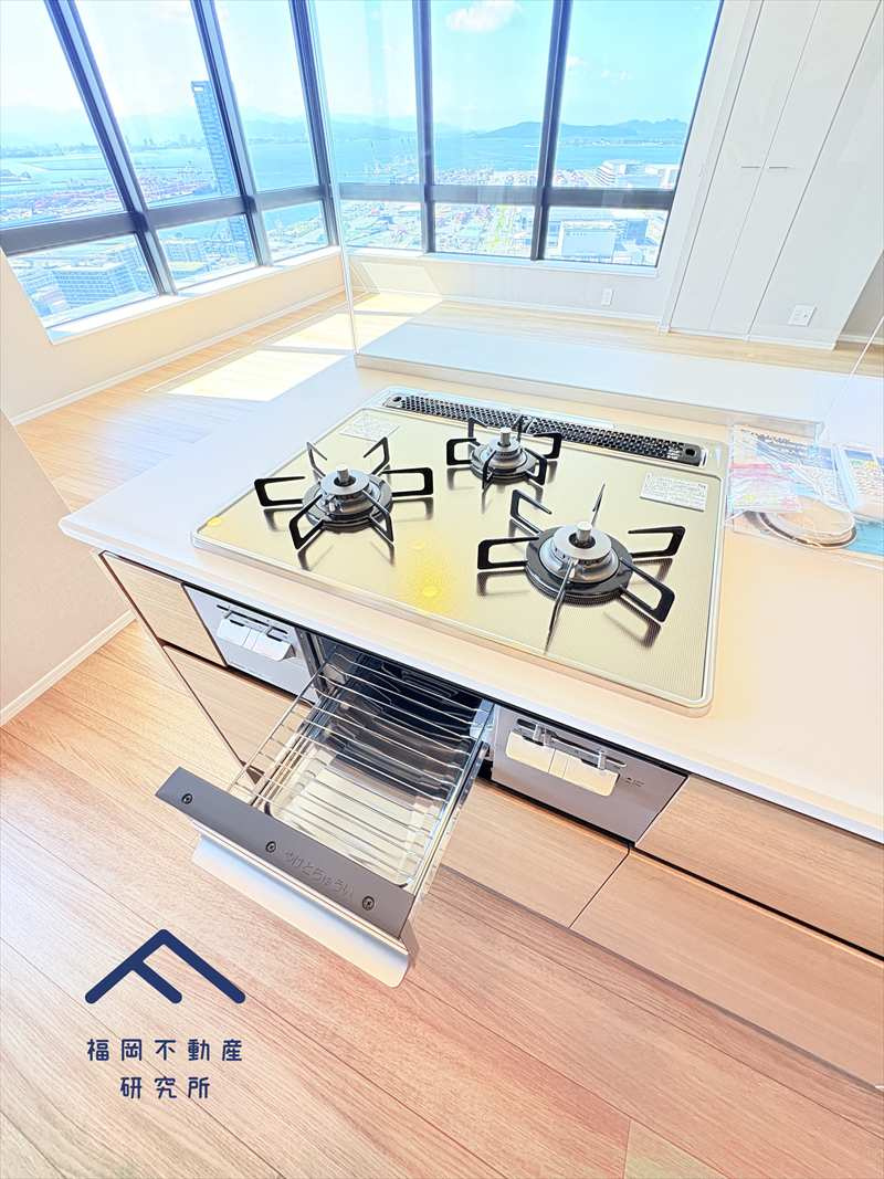 アイランドシティオーシャン＆フォレストタワーレジデンスEASTのキッチン