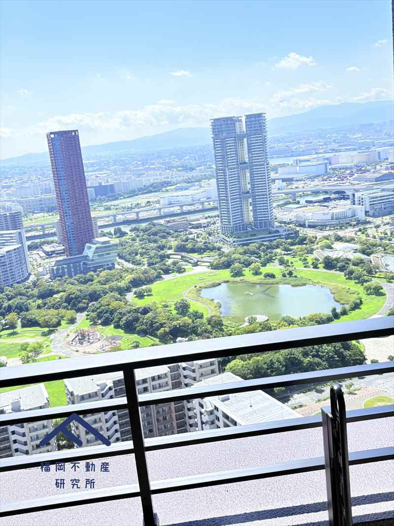 アイランドシティオーシャン＆フォレストタワーレジデンスEASTの展望