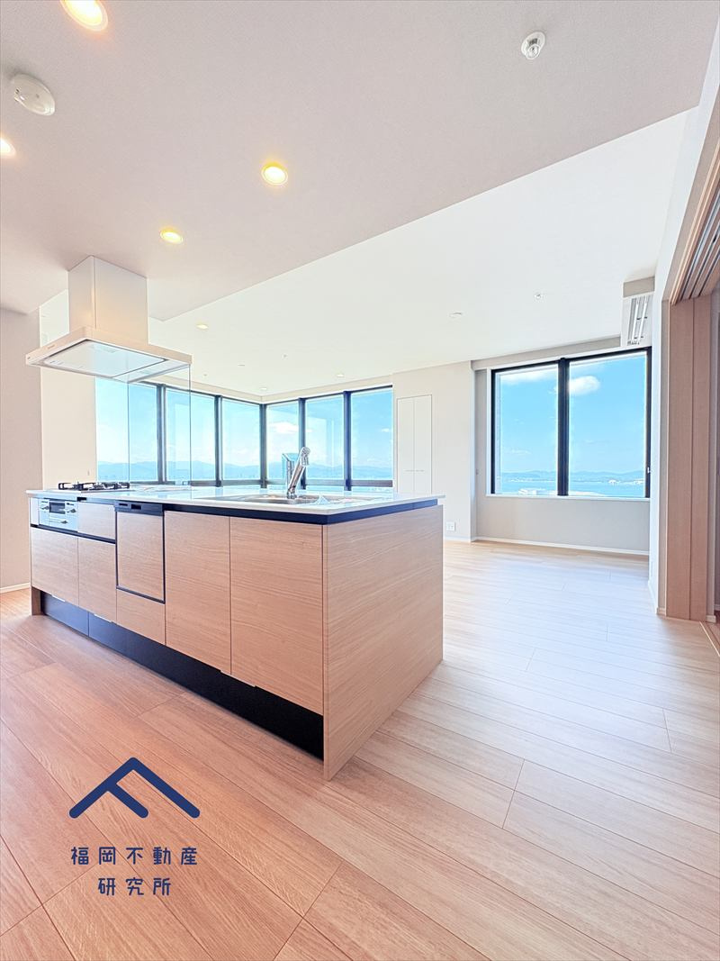 アイランドシティオーシャン＆フォレストタワーレジデンスEASTのキッチン