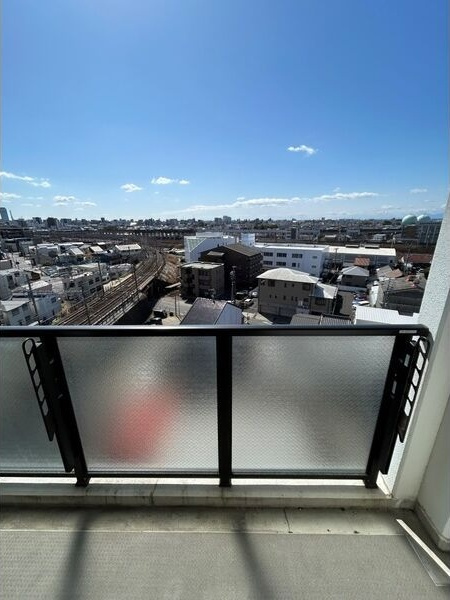 クリサスレジデンス枇杷島のバルコニー