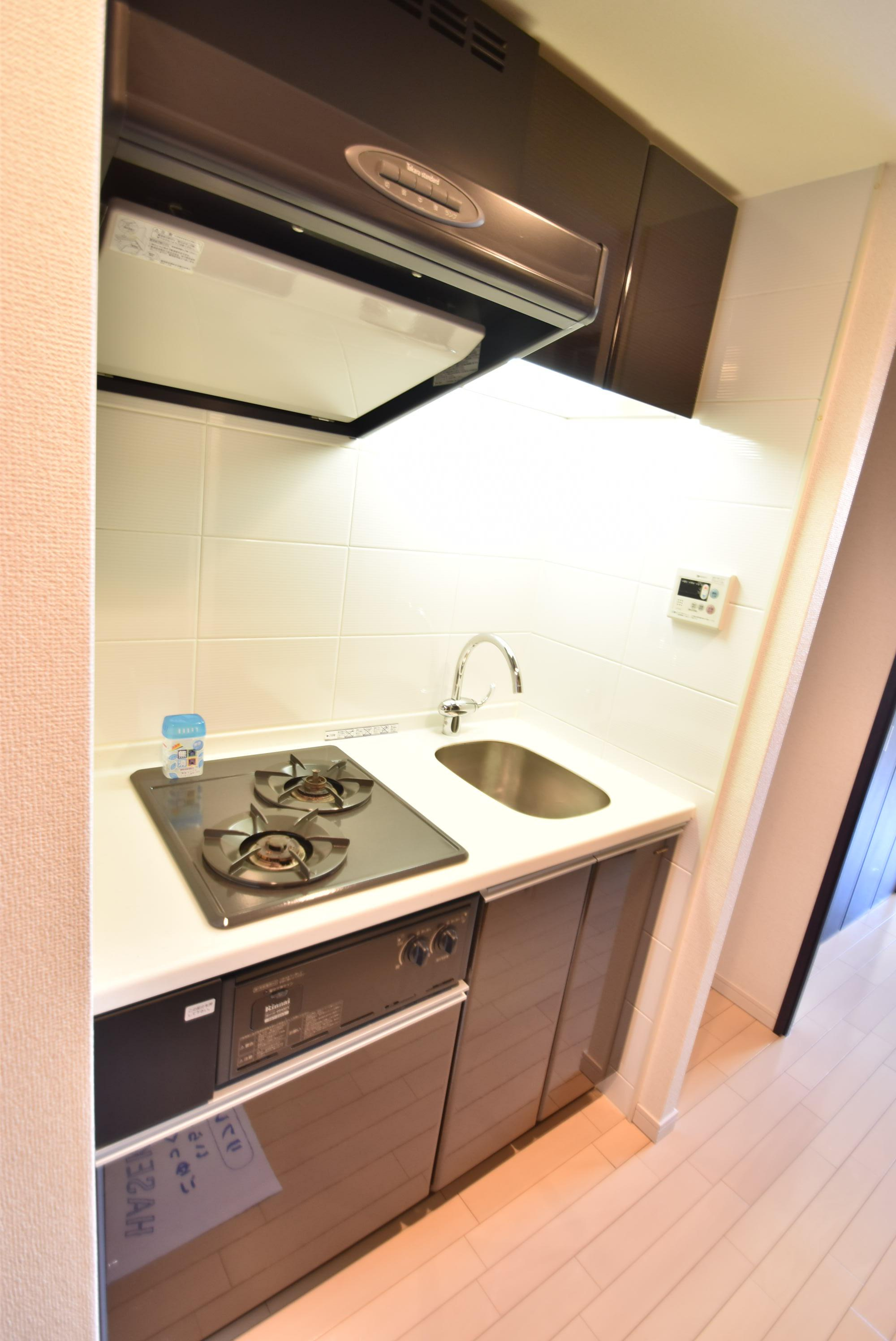 大阪市都島区東野田町２丁目の賃貸マンションのキッチン