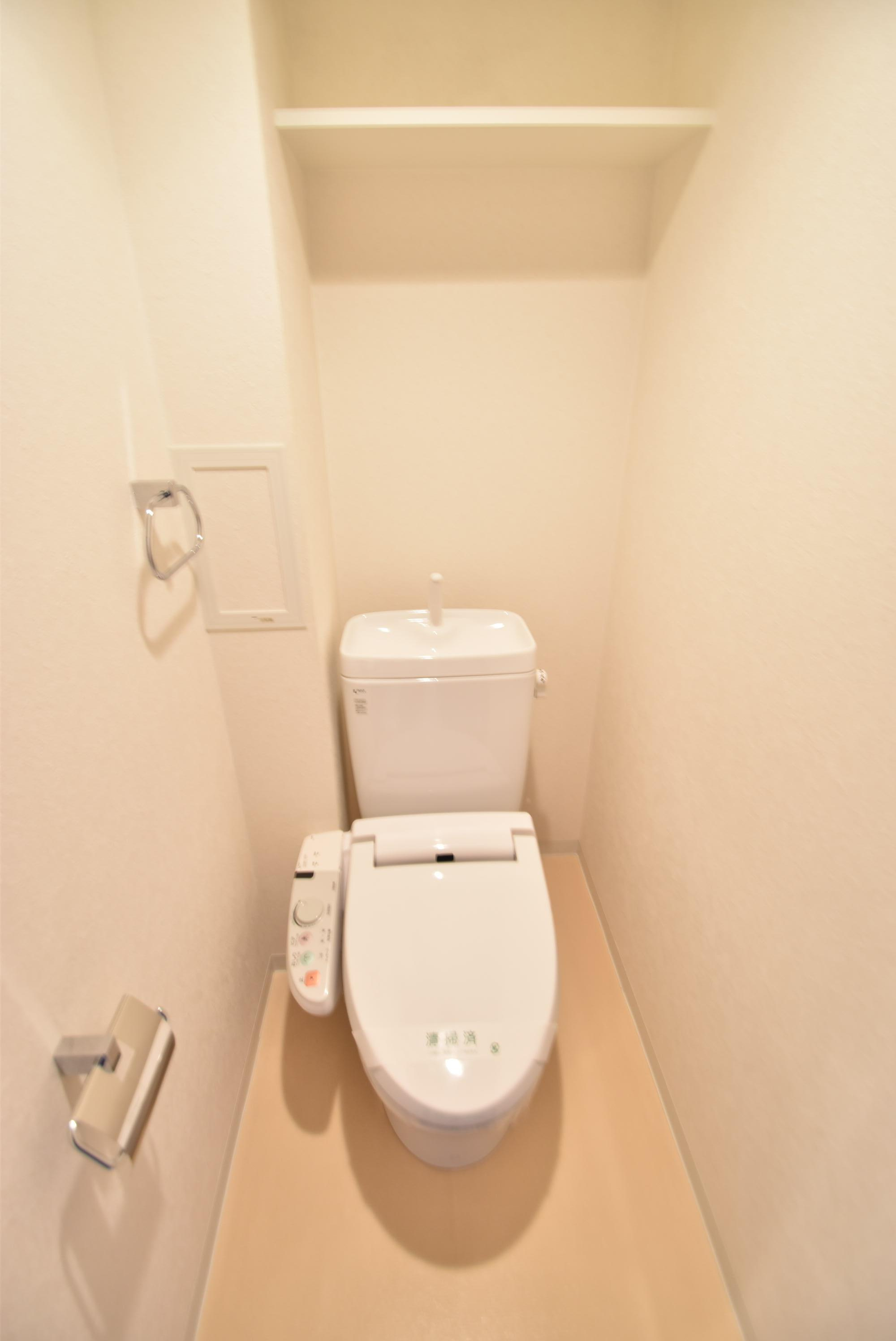 大阪市都島区東野田町２丁目の賃貸マンションのトイレ