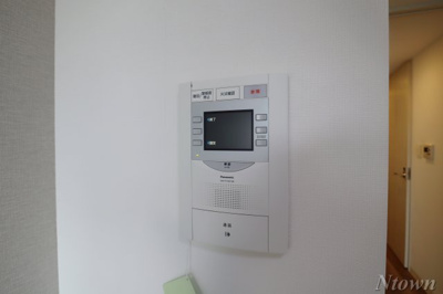【セキュリティ】 | メイクスデザイン名駅南 | モニター付きインターホンです
