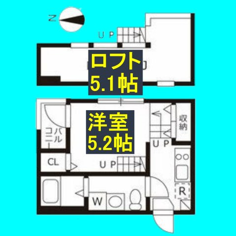 サダルスウドの間取り